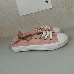 Falls Creek Blush Womens Casual Shoes Memory Foam Size 8M nwob